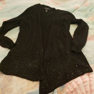 Rhinestone studded cardigan
